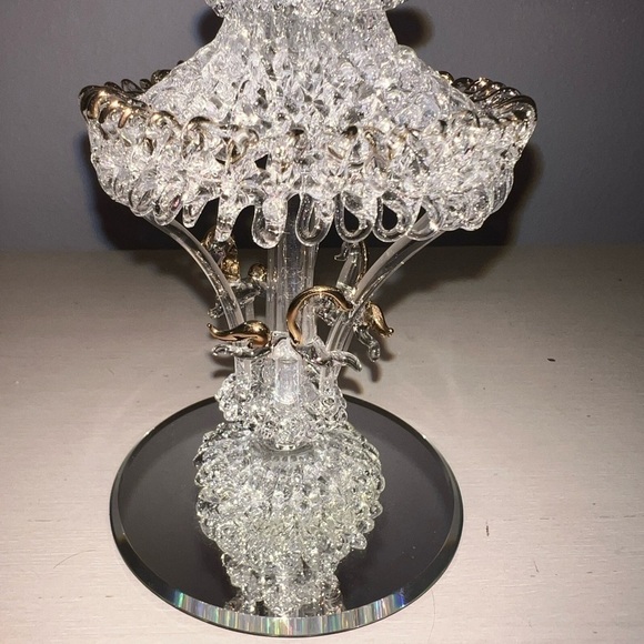 Vintage Rare Baron Glass Carousel Horse Blown Glass Figurine - Picture 9 of 10